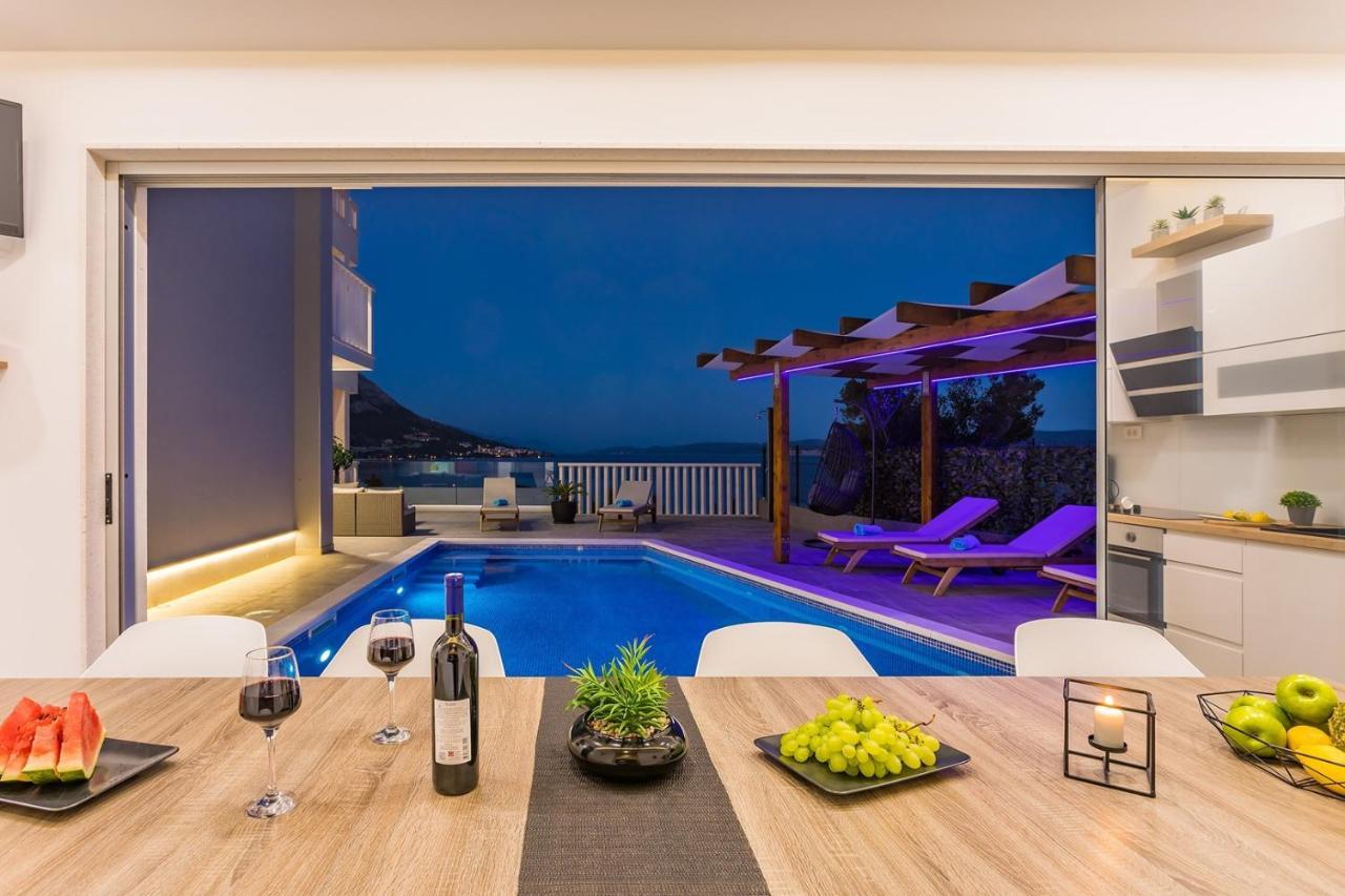 Villa Matan - Only 200M From The Sandy Beaches, Private 28M2 Pool Omiš Εξωτερικό φωτογραφία